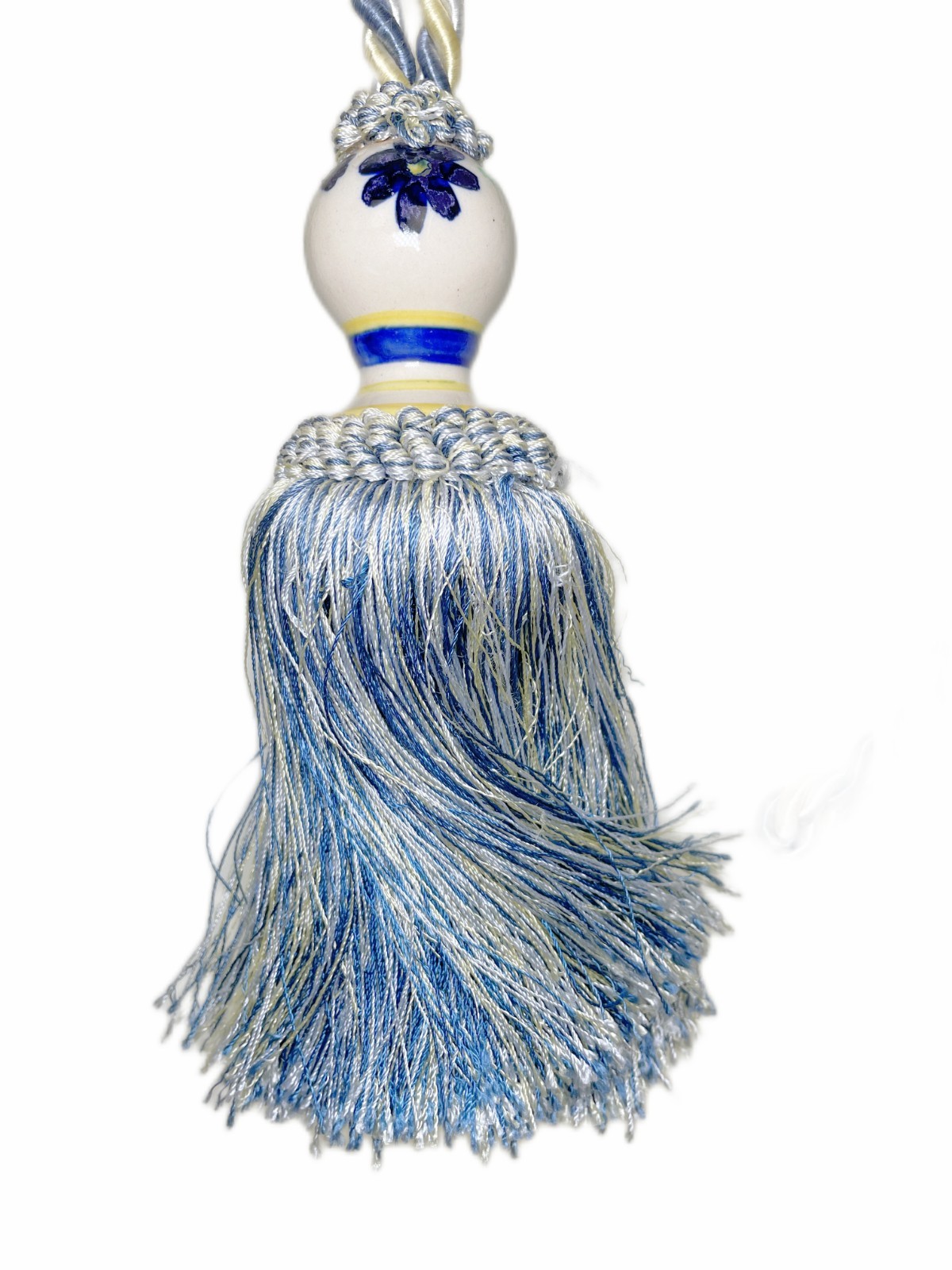 Ceramic Tassel Curtain Tie Back
