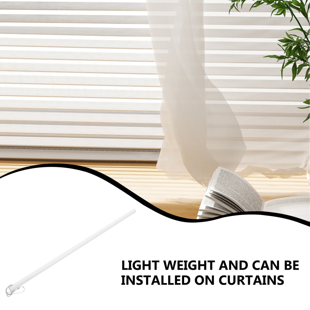 Curtain Pull Handle Drapery Wands for Curtains Adjustable Window Rod