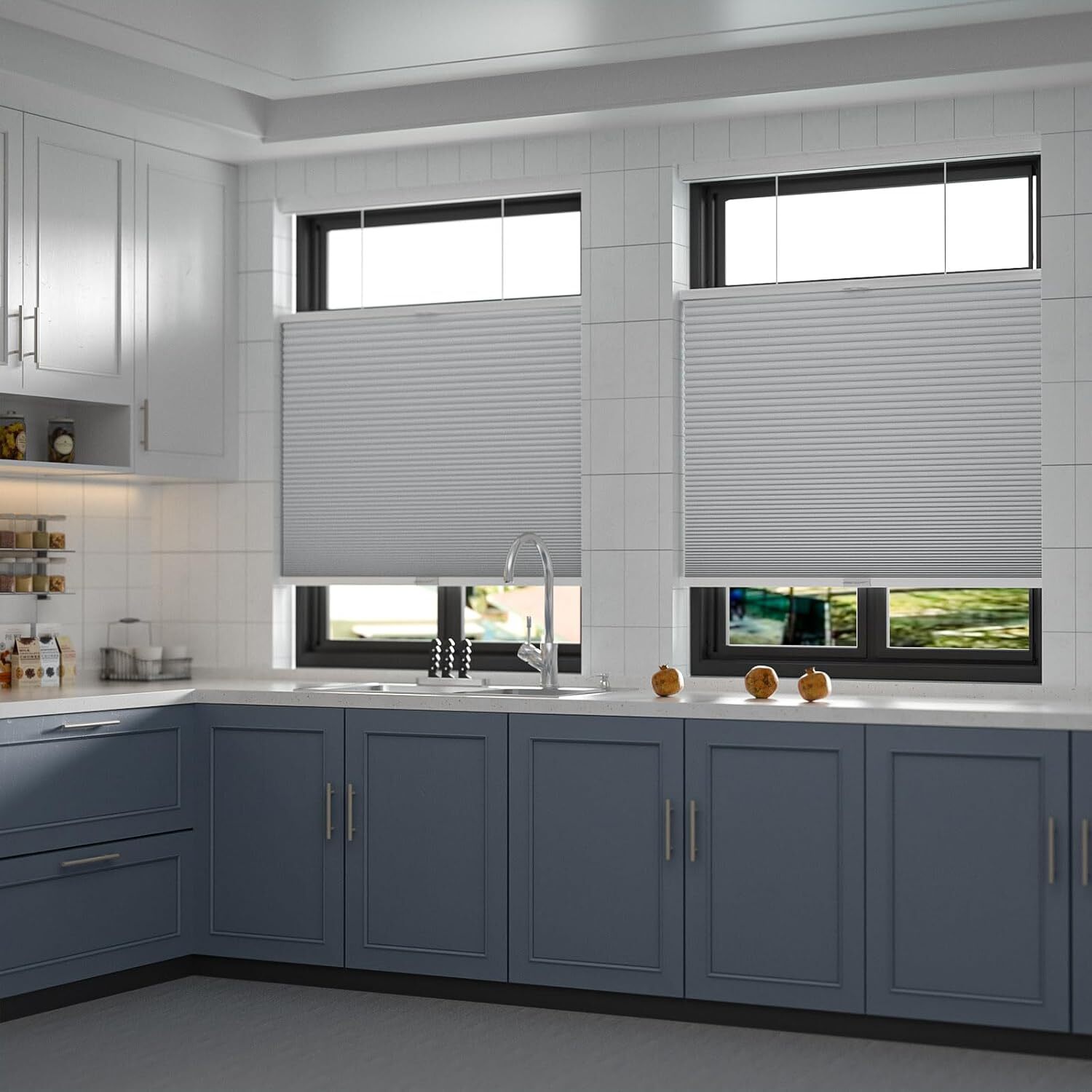 Cordless Blackout Top-down Bottom Up Honeycomb Blinds Cellular Window Shades