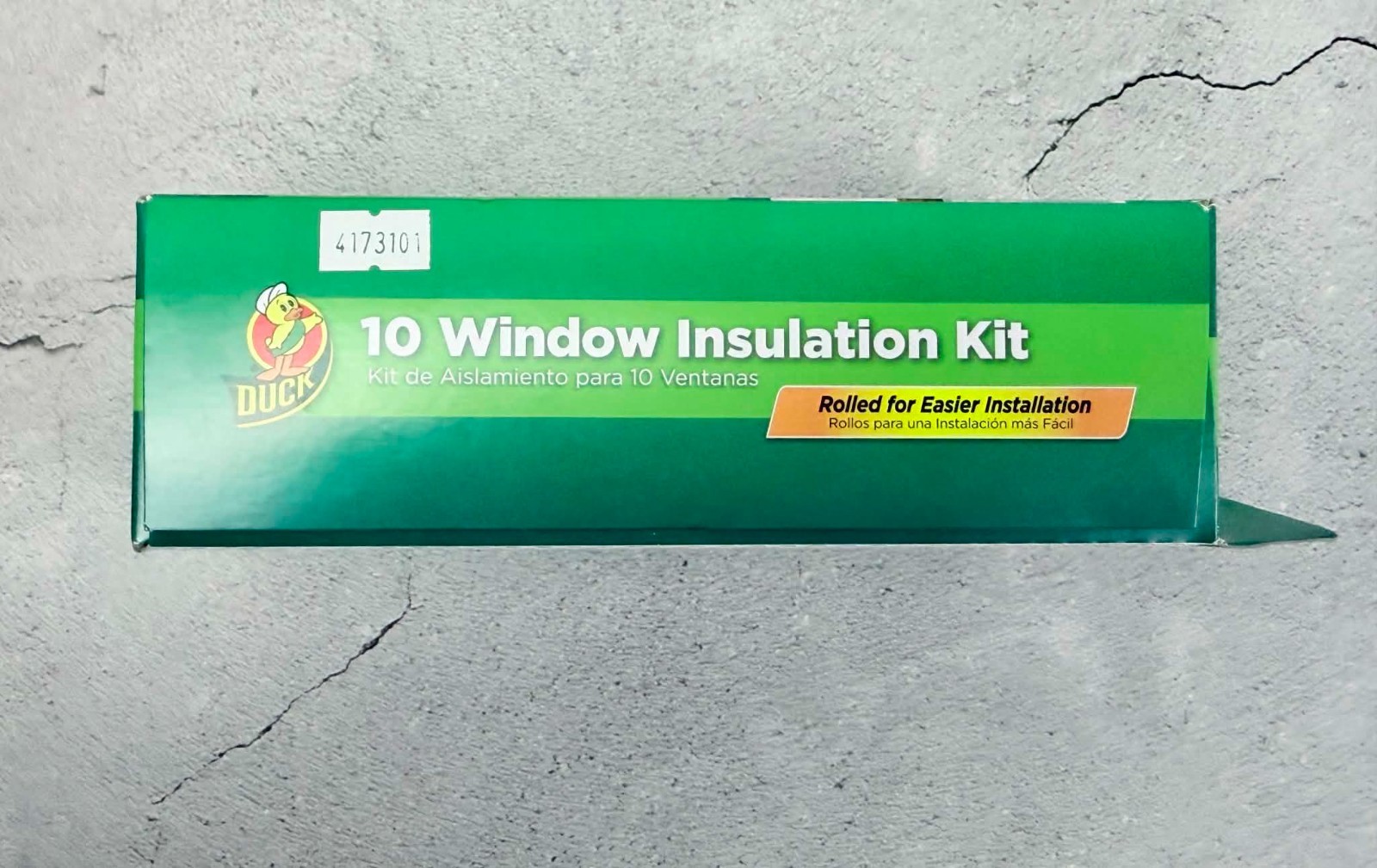 2 Box Lot – Duck Brand Indoor 62 inch x 420 inch 10 Window Insulation Kit