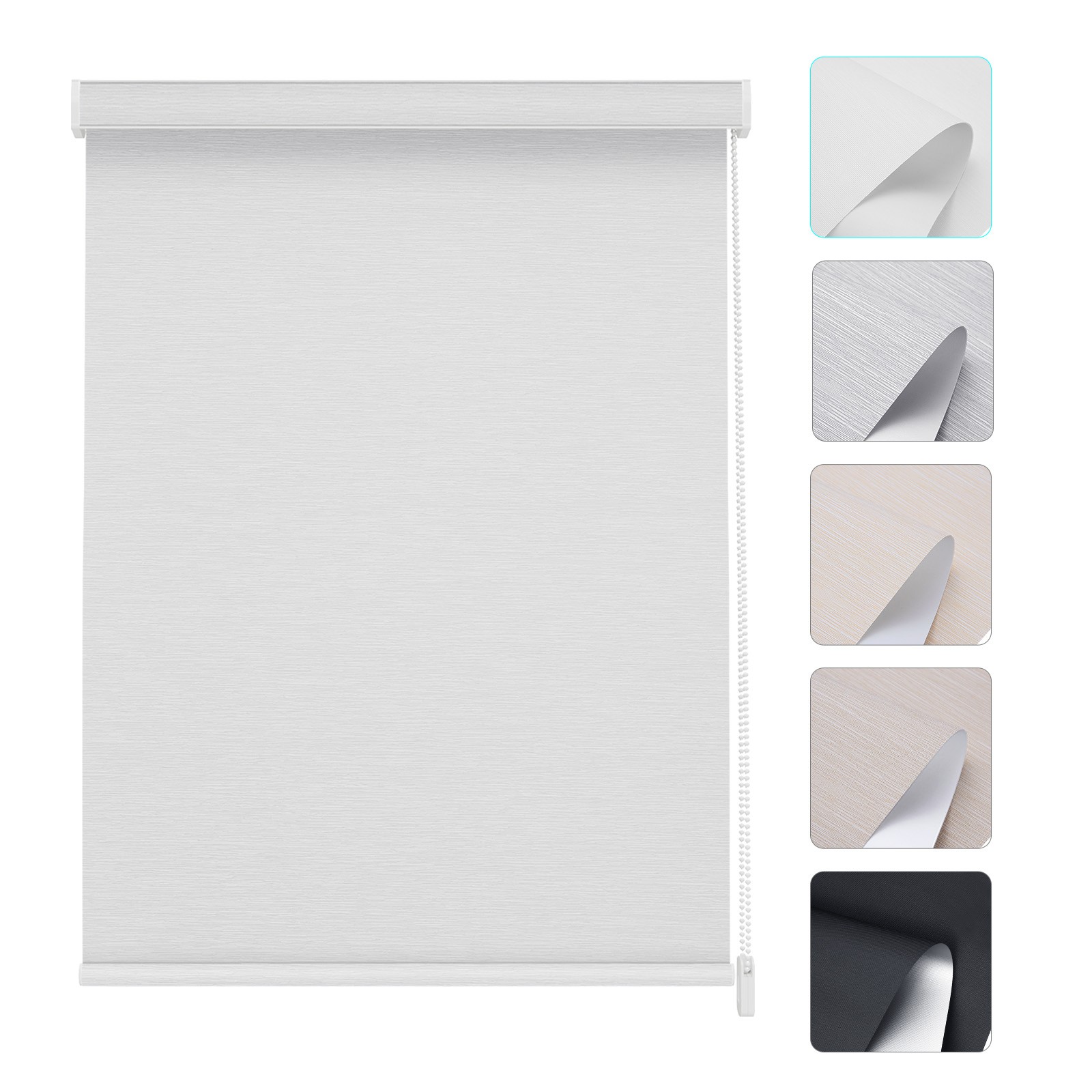 Changshade CUSTOM Roller Shades Window Blinds Room Darkening Curtain-Blackout