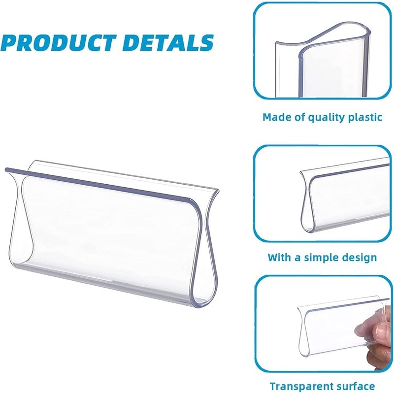 Roller Window Shades Hem Grips Six Pack Easy Install Durable Quality Material US