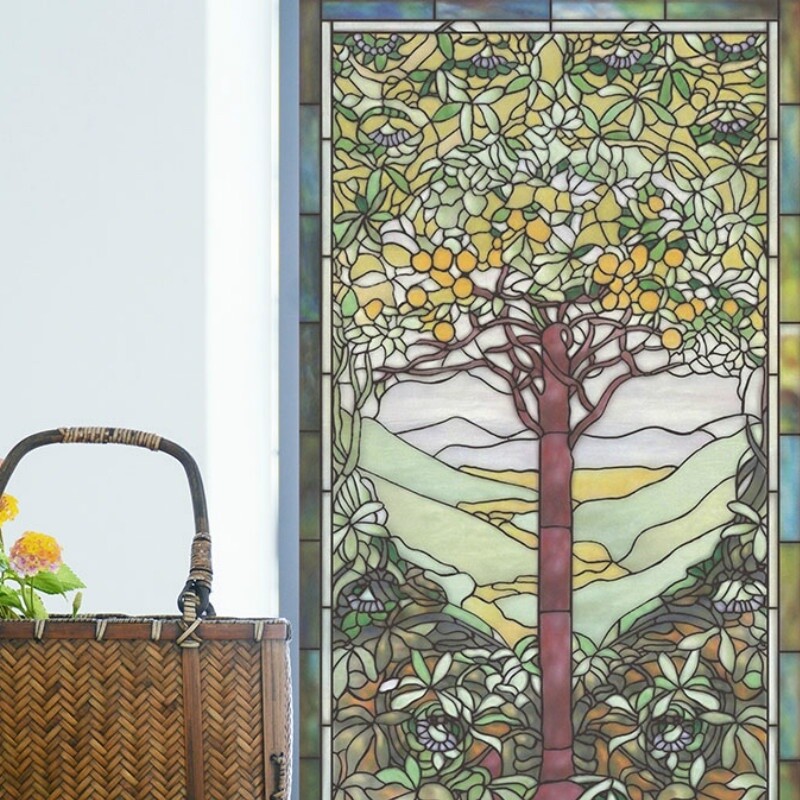 100 μm PVC Decorative Translucent Matte Window Adhesive Film