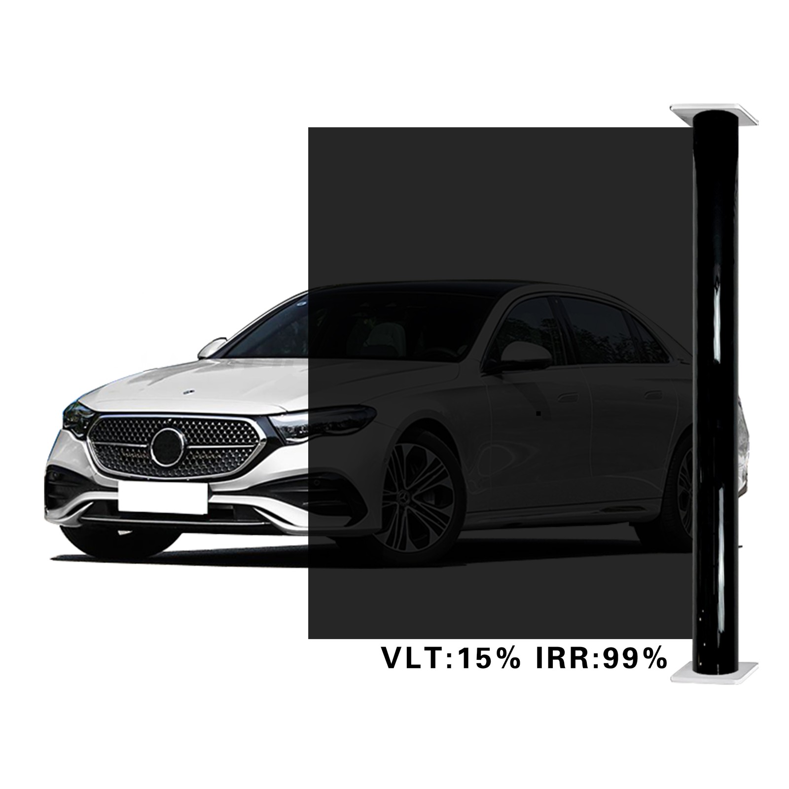 Nano Ceramic Window Tint Film Roll 5% 20% 35% VLT for Home, Office, Car, Truck