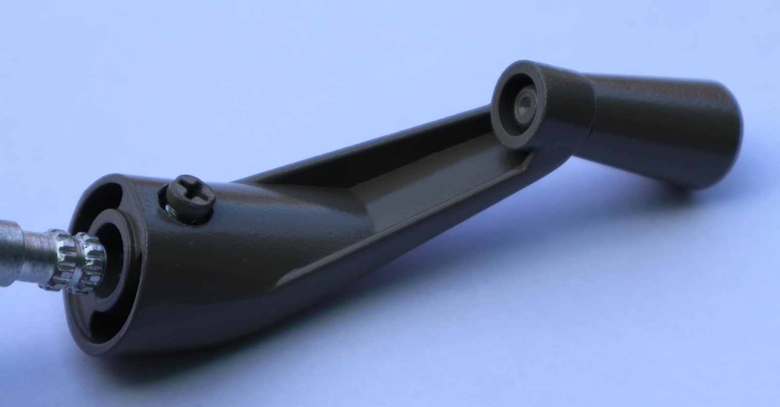 Pack of 2.Window Crank Handle Replacement,(Stone Color) Fit to [3/8 Inch