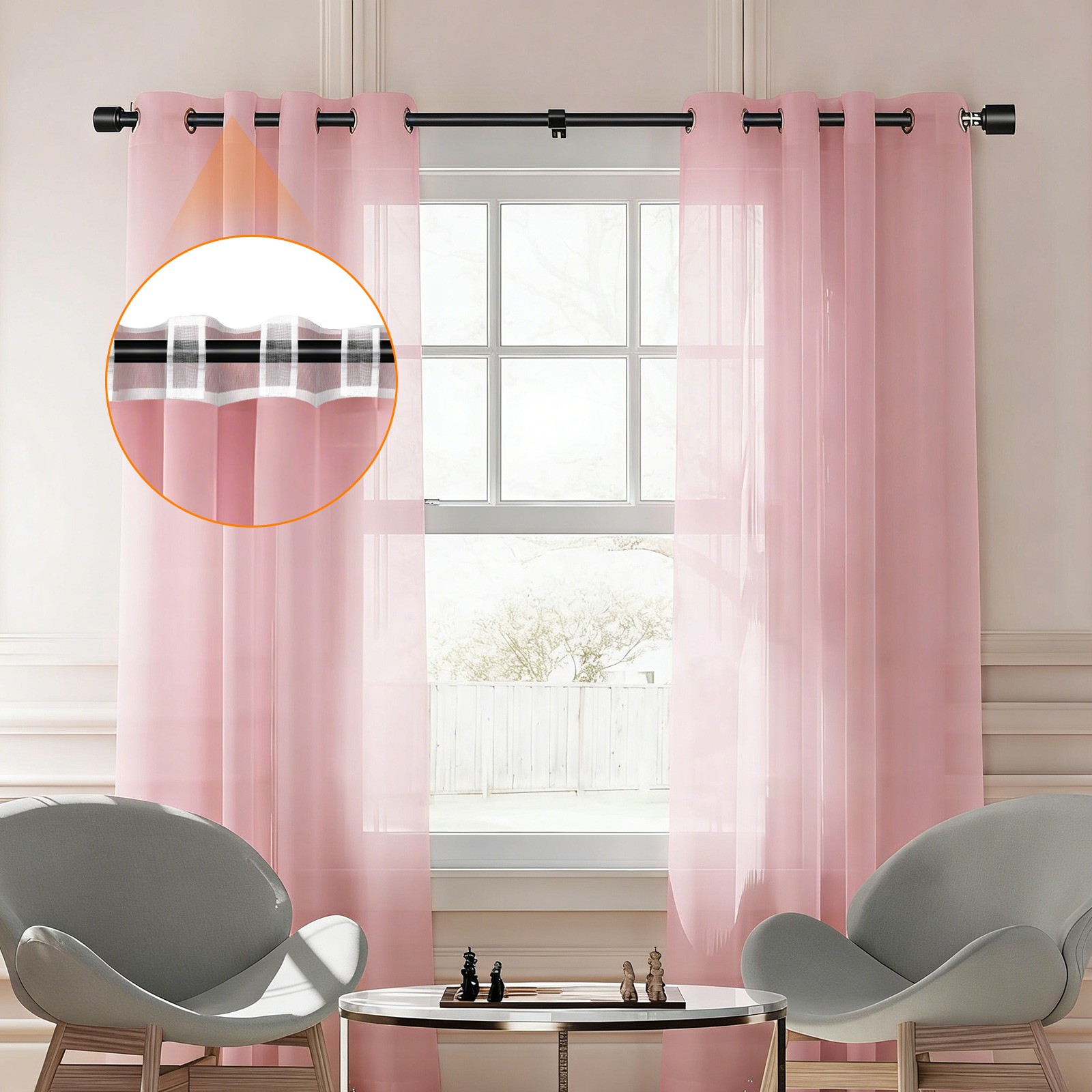 Curtain Pleat Tape White Nylon Drapery Header Tape DIY Curtains 13.12Yard Home