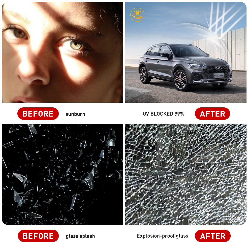 Ceramic Nano Window Film Tint Roll for Home, Office, Car, Auto, Any Size & Shade