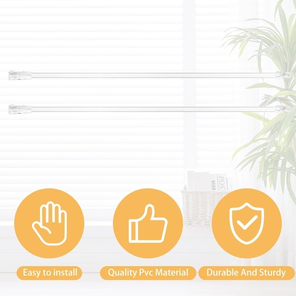 17 Inches 2 Pieces Blind Wand, Vertical Blinds free size, As Picture Show