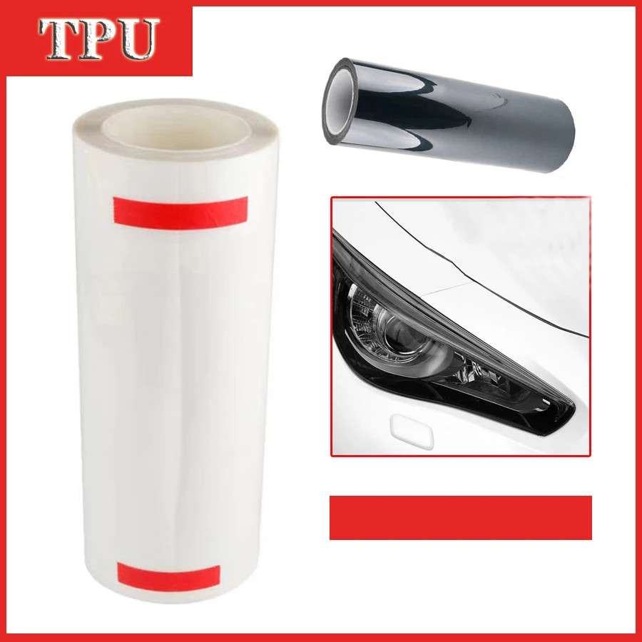 TPU Headlight Film Smart Light Control Car Body Protection Film Repair Scratches