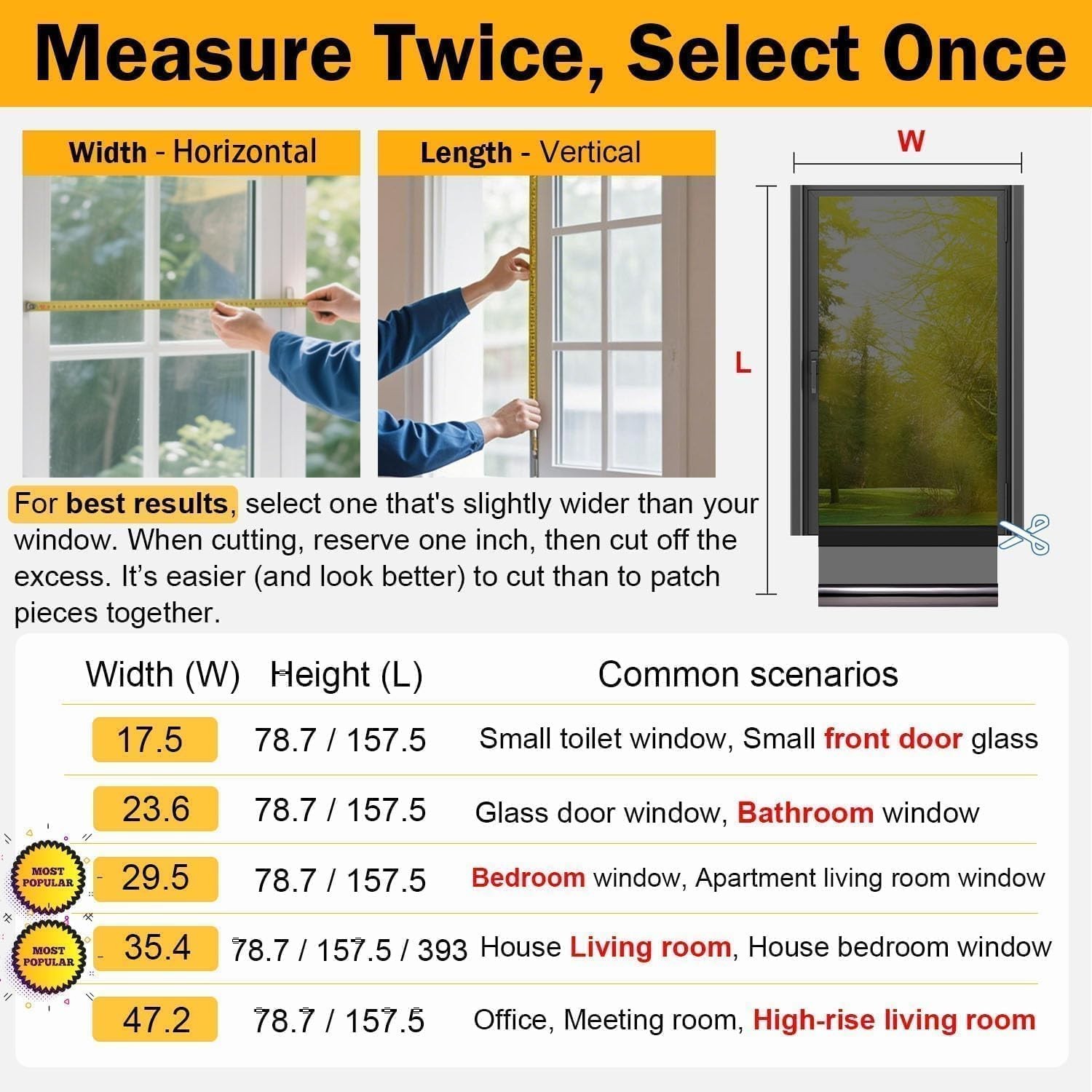 One Way Mirror Privacy Reflection Window Tint Film Reduce Heat & Energy Saver