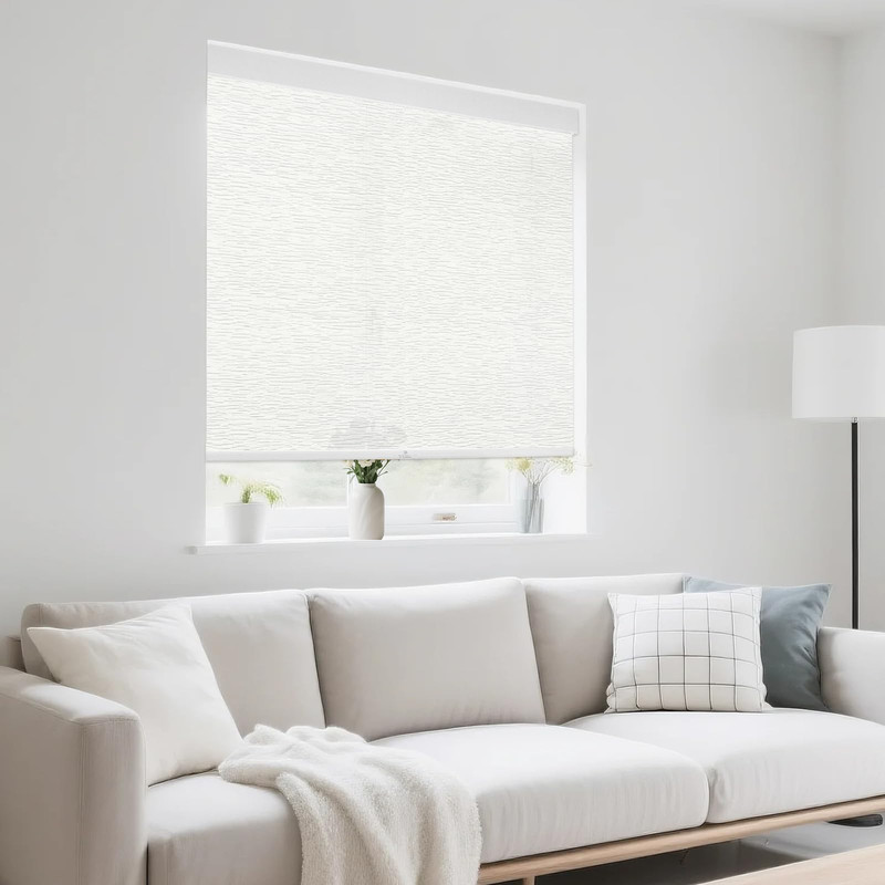Sunmaintain 44 W X 72 H Cordless Light Filtering Roller Shade For Windows Stop
