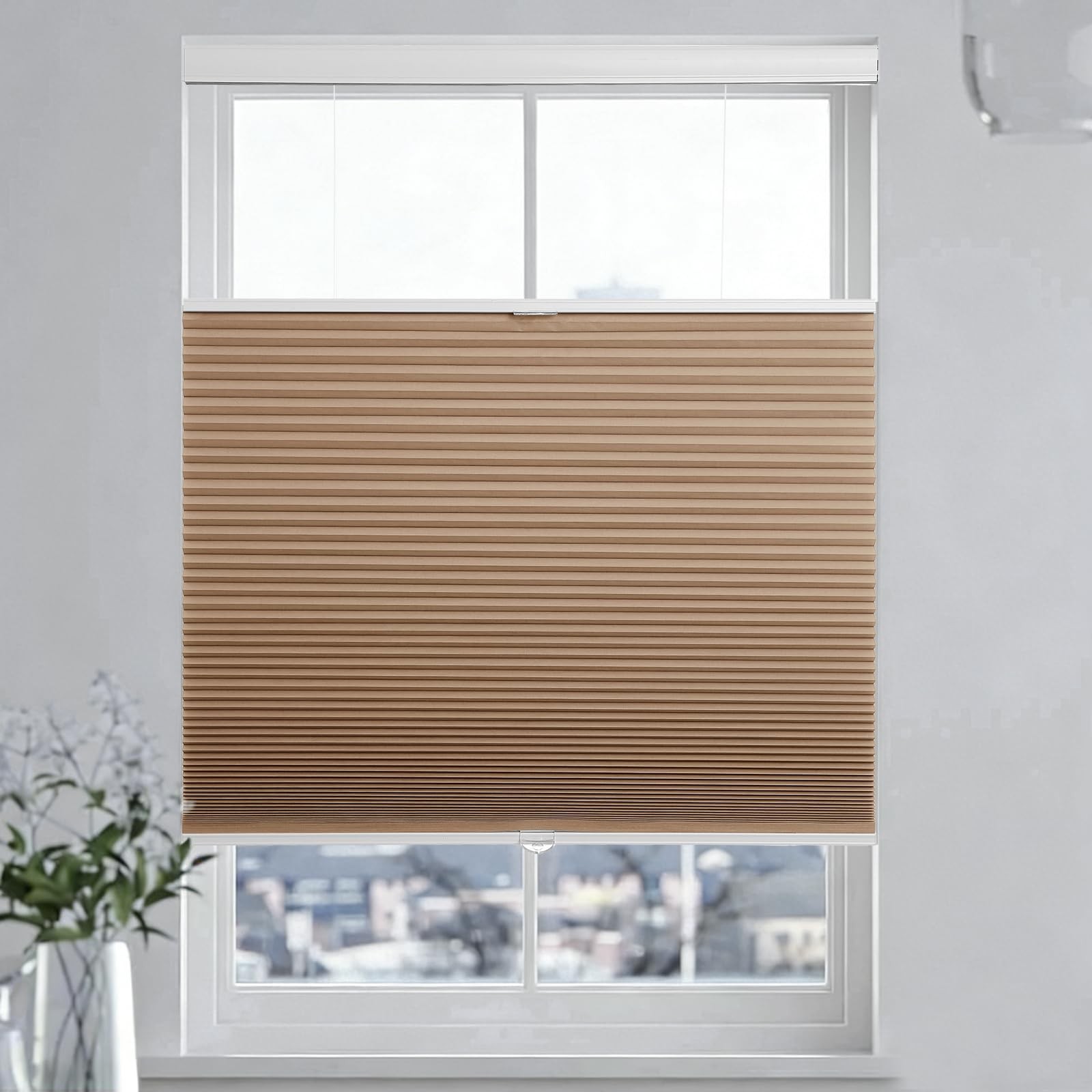 Changshade Blackout Top Down Bottom Up Cellular Shades Cordless Honeycomb