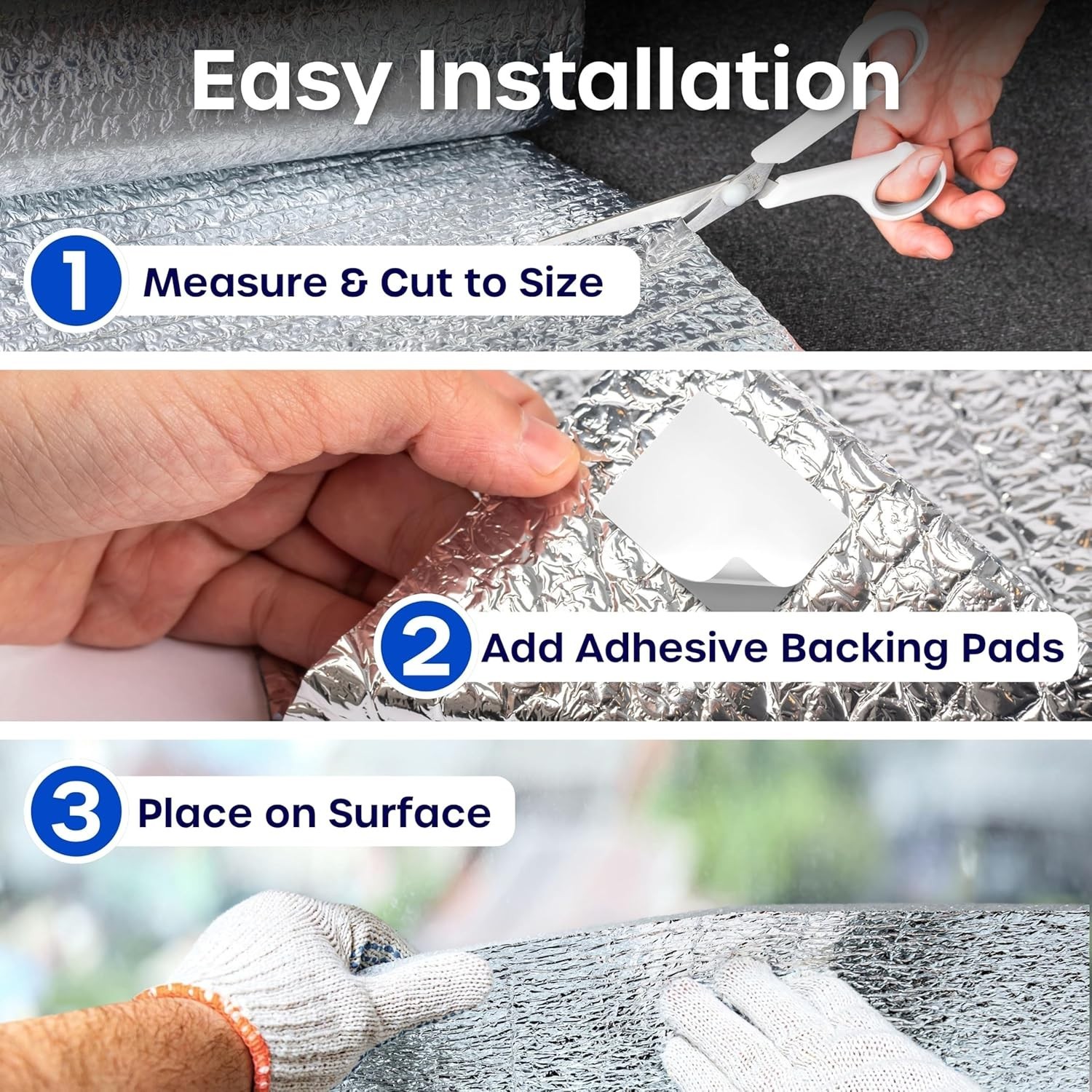 Double-Sided Aluminum Foil Bubble Insulation