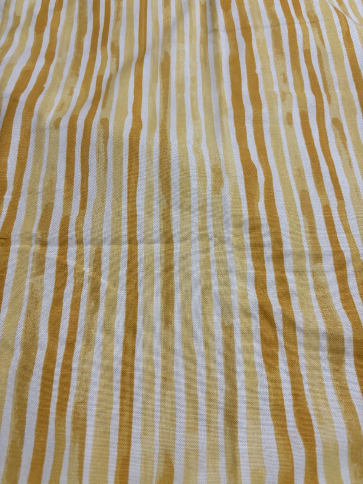 2 West Elm Painted Stripe Blackout Curtains 48 84 sunshine yellow