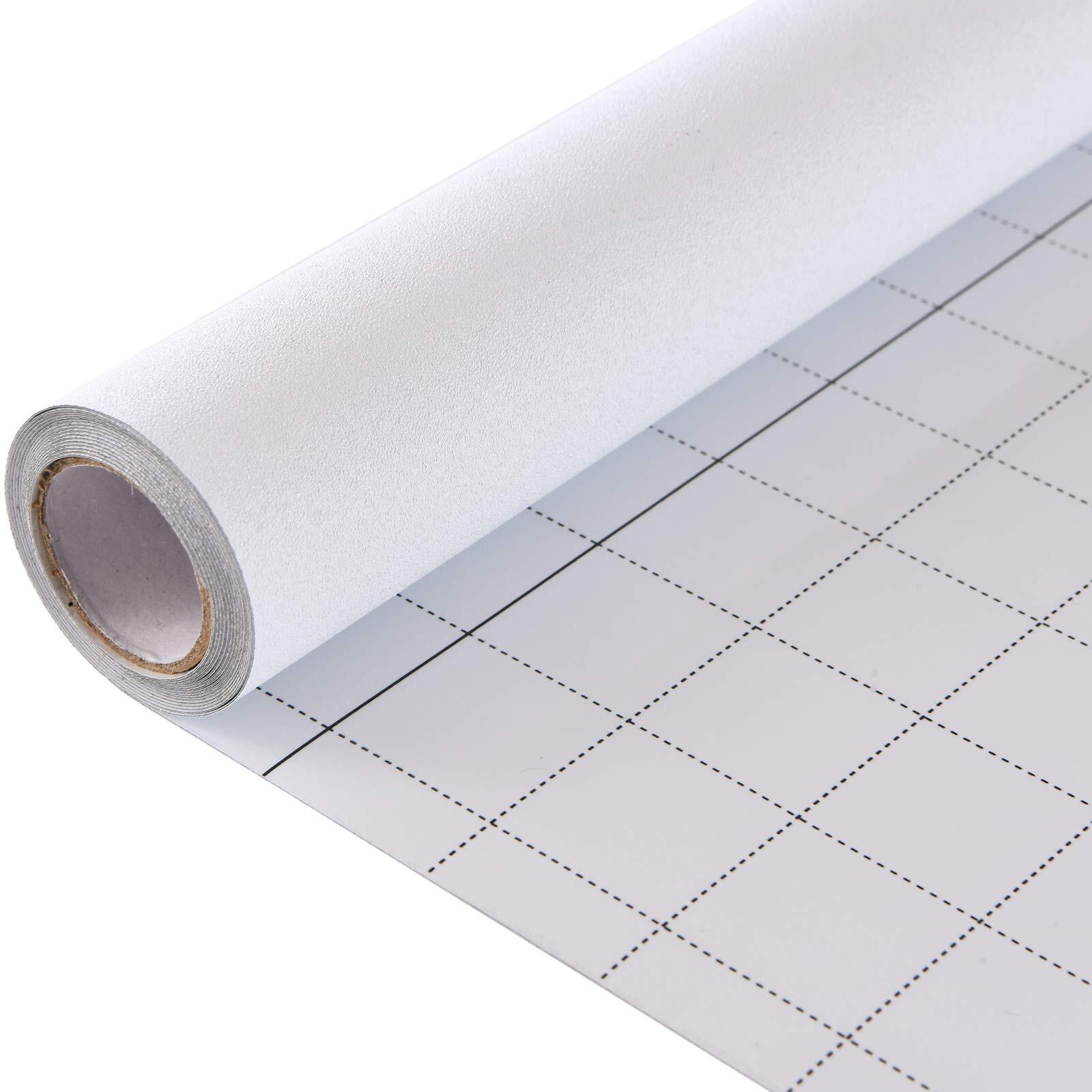 17.7×78.7Inch White Blackout Window Film 100% Blocking Window Cover Privacy Film