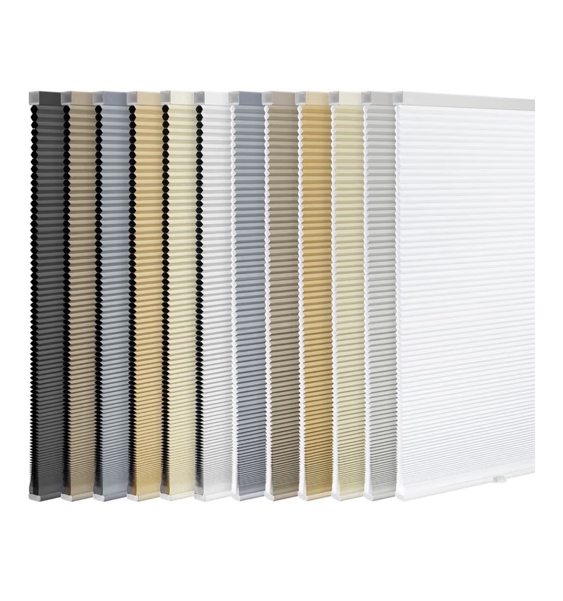 LazBlinds Cordless Cellular Shades, Light Filtering Honeycomb for Home 43×64