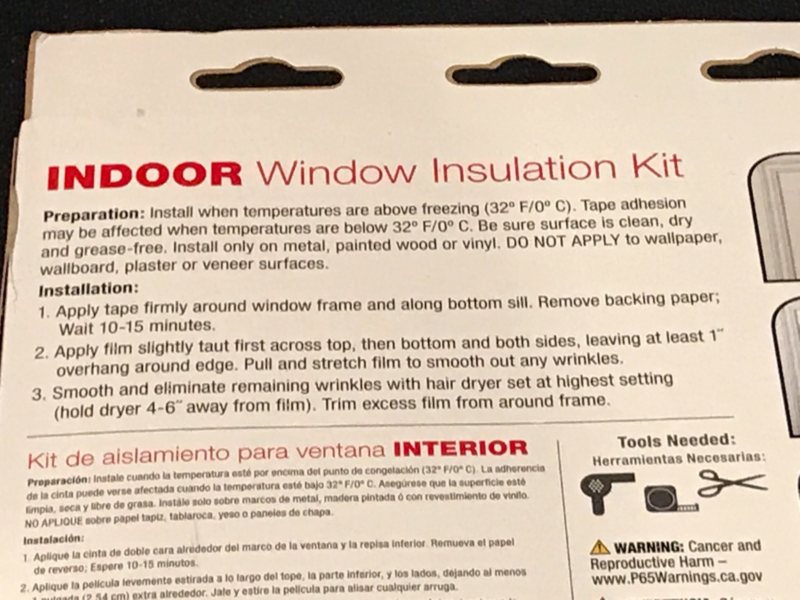 4 Frost King 42″ x 62″ Indoor Window Insulation 3 Pack Shrink Kits V73/3
